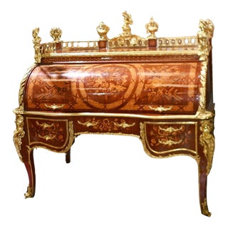 Louis XV Roll Top Desk For Sale