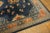 Blue Extraordinary Navy Blue Color With a Dragon and Chinoiserie Design Antique Chinese Peking Rug For Sale - Image 8 of 12