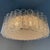 Vintage German Ice Glass Ceiling Lamp from Doria Leuchten, Germany, 1970s For Sale - Image 16 of 18