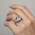 Blue Blue Topaz Multicolor Ring in 14k Gold, Size 7.5 For Sale - Image 8 of 10