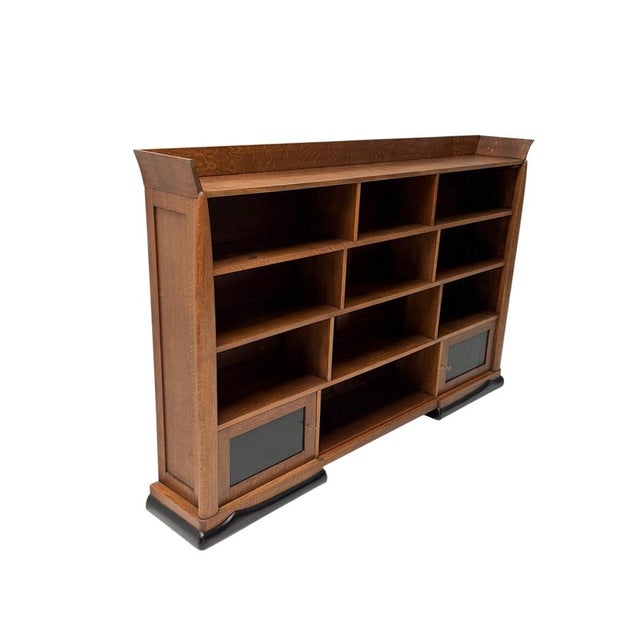 Art Deco Open Bookcase by Paul Bromberg for H. Pander, 1920s For Sale - Image 11 of 15