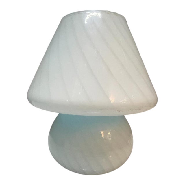 Murano Glass Mushroom Table Lamp by Paolo Venini, 1970s For Sale - Image 11 of 11