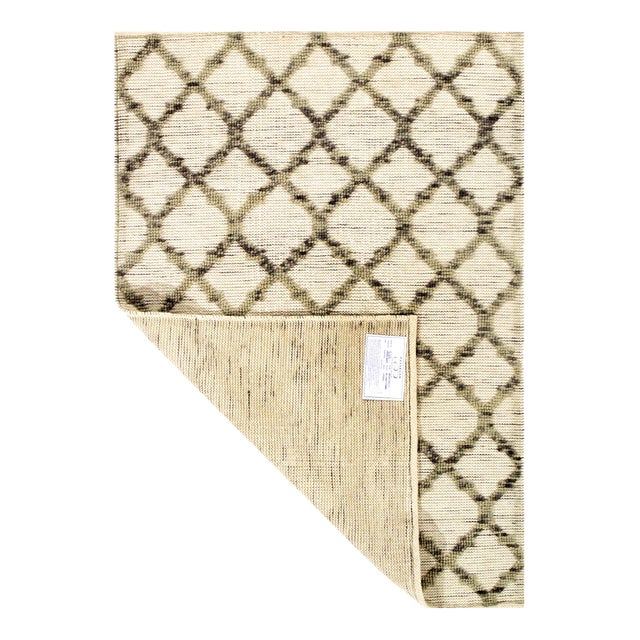Modern Pasargad DC Beige Modern Rug For Sale - Image 3 of 4