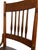 Late 19th Century Antique Oak Pressed-Back Dining Chair With Cane Seat and Turned Spindles For Sale - Image 5 of 8