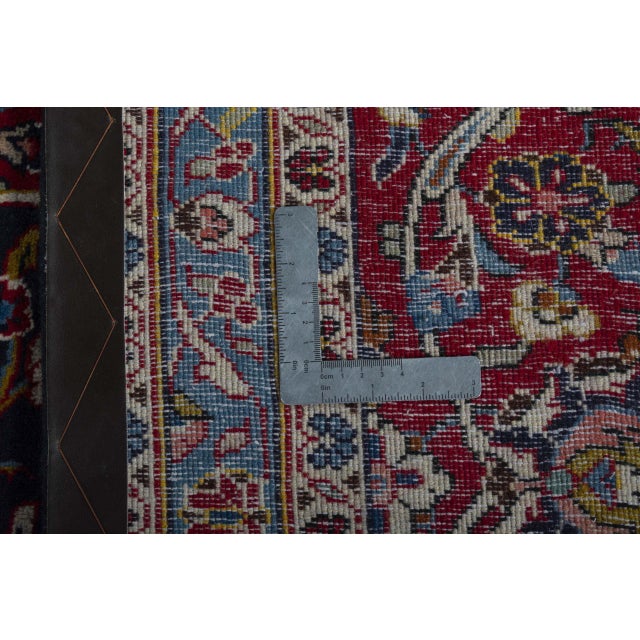 Hand-Knotted Kashan Cork Oriental Rug For Sale - Image 12 of 13