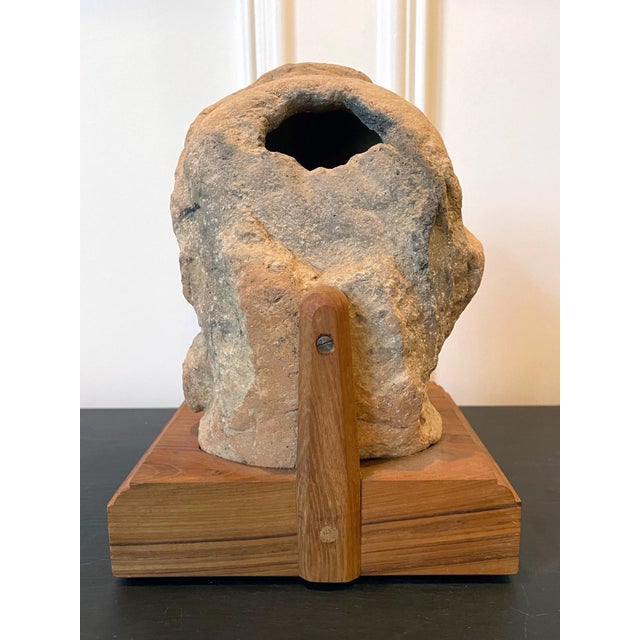 Indian Terracotta Sculpted Head Gupta Period For Sale - Image 12 of 17