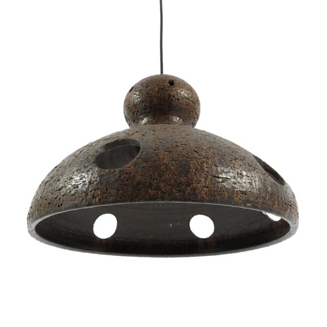 German Ceramic Pendant, 1960s For Sale