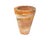 A studio pottery vase by the American artist Bob Shay (born 1944). This cone-shaped vase features layers of earth toned...