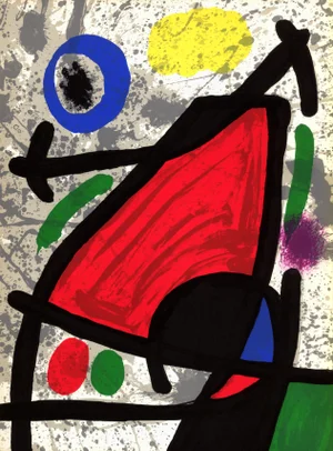 Untitled (4) 1970 Lithograph by Joan Miró