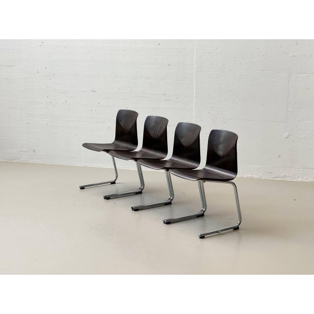 Mid-Century Modern Cantilever Chair from Thur-Op-Seat, West Germany, 1960s-1970s For Sale - Image 3 of 18