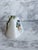 Fabulous vintage mid century Christmas ornament in cow bell shape and "Merry Christmas" in script lettering. Mid-century...