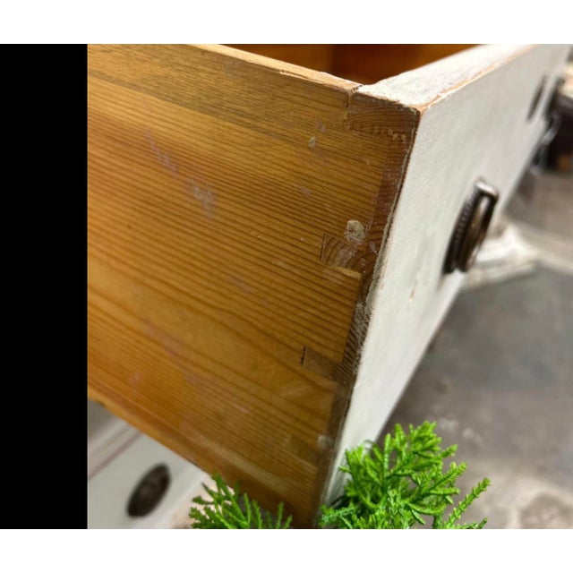 Antique Gustavian Style Swedish Empire Chest of Drawers Commode For Sale - Image 4 of 6