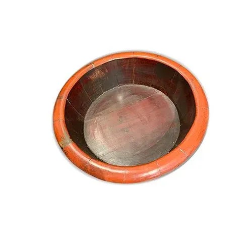 Chinese 1980s Baby Bath Bucket-Red For Sale - Image 3 of 3