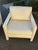 Vintage Upholstered Parsons Arm Chairs- A Pair For Sale In New York - Image 6 of 10