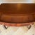 Mid 20th Century Federal Bow Front Flame Mahogany Server | Console | Petite Sideboard For Sale - Image 9 of 11