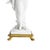 19th Century Porcelain Female Figurines, Set of 2 For Sale - Image 5 of 6