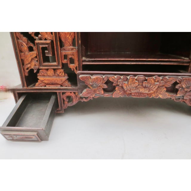 Chinese Antique Chinese Home Buddha Altar House For Sale - Image 3 of 14