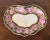 Rose Antique Early 19th Century Derby Porcelain Kidney Shape Dish With Hand Painted Rose Border For Sale - Image 8 of 9