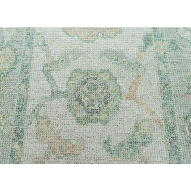 Turkish Oushak Rug 2'2"x 8' #19473 For Sale - Image 4 of 8