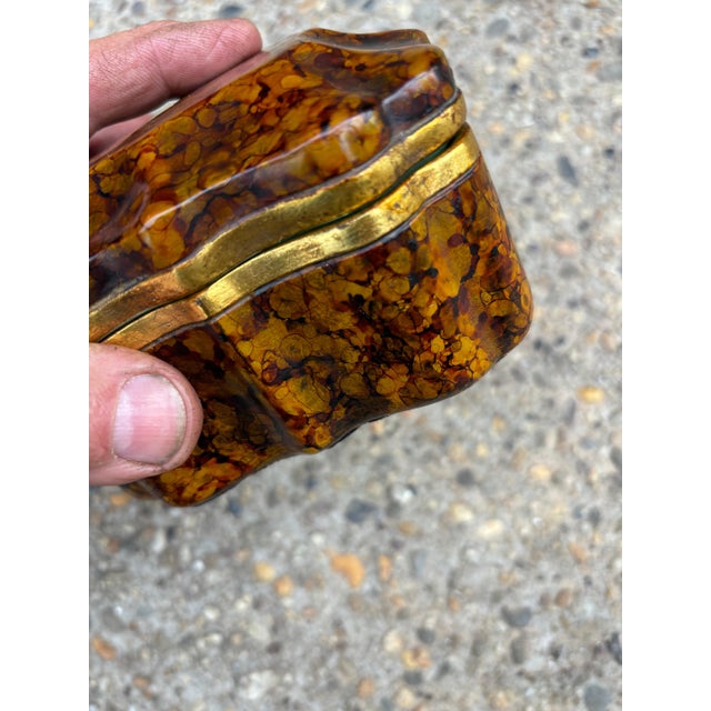 Ceramic 1960s Borghese Ceramic Box For Sale - Image 7 of 8