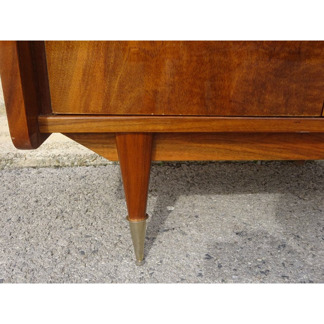 Brown Vintage Showcase from Capelle, 1950s For Sale - Image 8 of 18