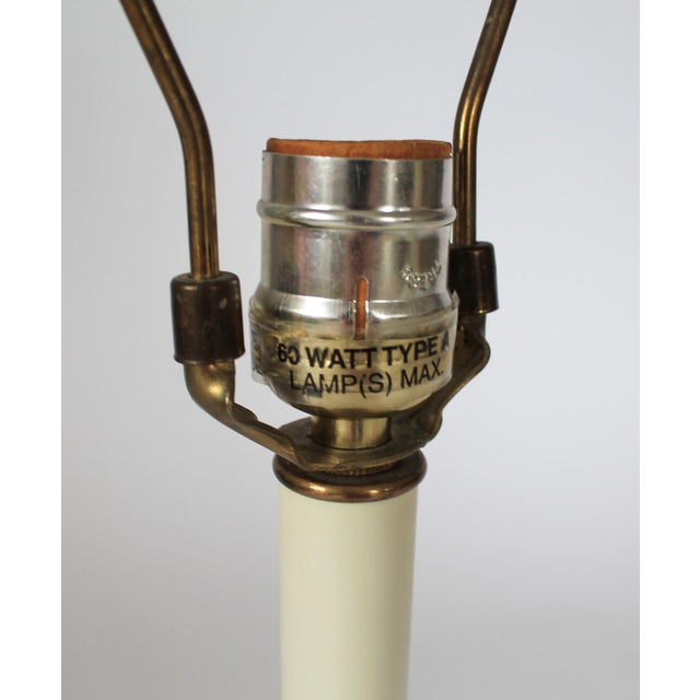 Vintage Frederick Cooper Brass Chamberstick Table Lamp W/ Snuffer For Sale - Image 9 of 13