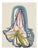 Charlotte Hilmer, Iris Blossom, 1955, Oil on Canvas For Sale