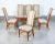Hollywood Regency Beech Chairs, Set of 6 For Sale - Image 11 of 11