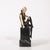 Art Deco Art Deco Flapper Girl Sculpture in Bronze & Resin on Rectilinear Marble Base For Sale - Image 3 of 13