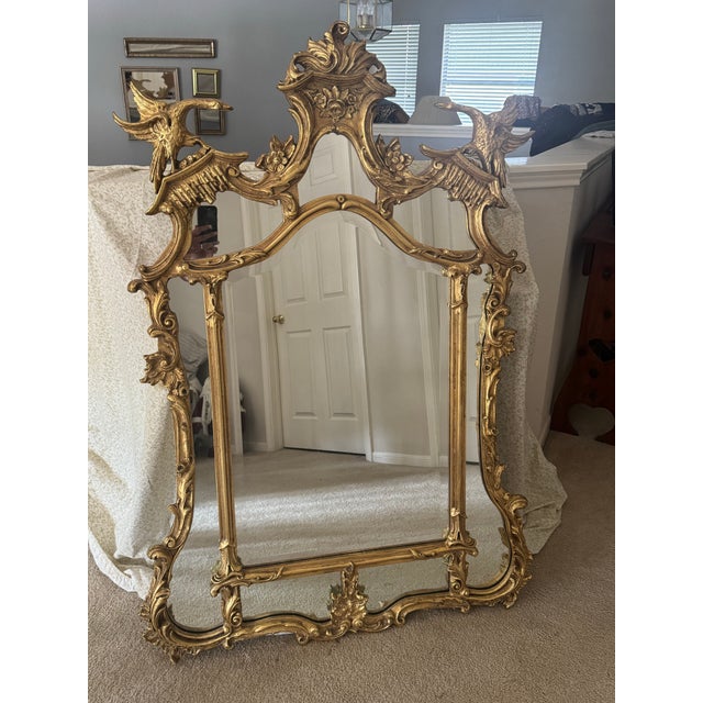 Friedman Brothers Friedman Brothers Chinese Chippendale Giltwood Mirror For Sale - Image 4 of 12