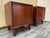 A Pair of Recently Refinished Mid Century Modern Nightstands by Cavalier Furniture. Circa 1960s Feature a Brutalist...