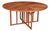 Mid 20th Century Charles Gwathmey Inlaid Cherry Circular Dining Table For Sale