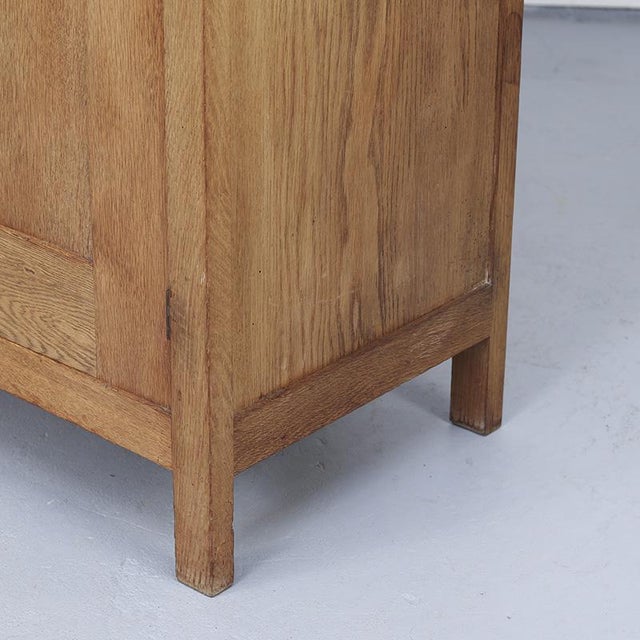 Antique Oak Art-Deco Dresser For Sale - Image 12 of 13