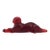 1980s Art Deco Style Amberina Glass Stalking Panther Figurine by Royal Hickman for Hca For Sale