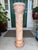 1980s Fine Pink Italian Marble 40" Neoclassical Pedestal Column Ft. Breccia-Style Veining For Sale - Image 9 of 18