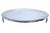 Silver Silver Tray with Engravings, Pearly Rim and Wheel-Shaped Feet For Sale - Image 8 of 8