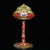 This is a finely crafted antique cloisonné enamel censer (incense burner), featuring a stemmed, pedestal form. The body is...