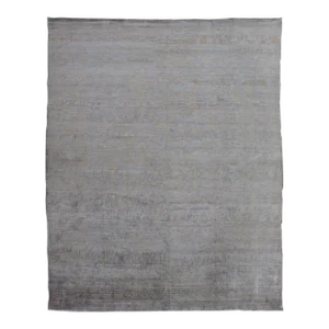 Modern Hand-Knotted Silk Tibetan Rug by Keivan Woven Arts 8'8 X 11'6