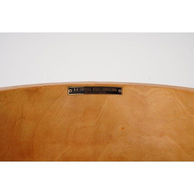 Art Deco Hallway Console attributed to Axel Larsson for Bodafors, 1930s For Sale - Image 10 of 11