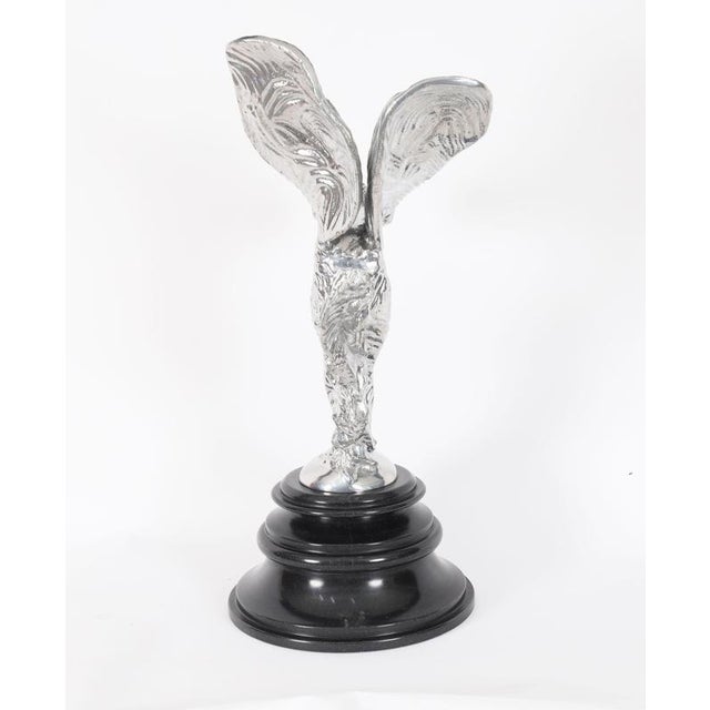 Mid-Century Rolls Royce Spirit of Ecstasy Sculpture For Sale - Image 15 of 18
