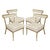 White White and Brass Chairs by William "Billy" Haines - Set of 4 For Sale - Image 8 of 8