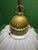 Vintage Opal Glass Pendant Light, 1920s For Sale - Image 9 of 11