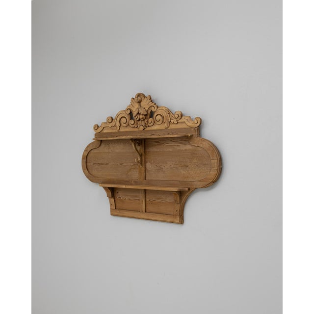 19th Century French Carved Wooden Wall Shelf For Sale - Image 18 of 18