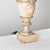 Textile 19th Century French Carved Marble Table Lamp of Bacchus For Sale - Image 7 of 10