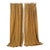 1980s Napoleon III Style Burgundy Gold Pair of Curtains For Sale