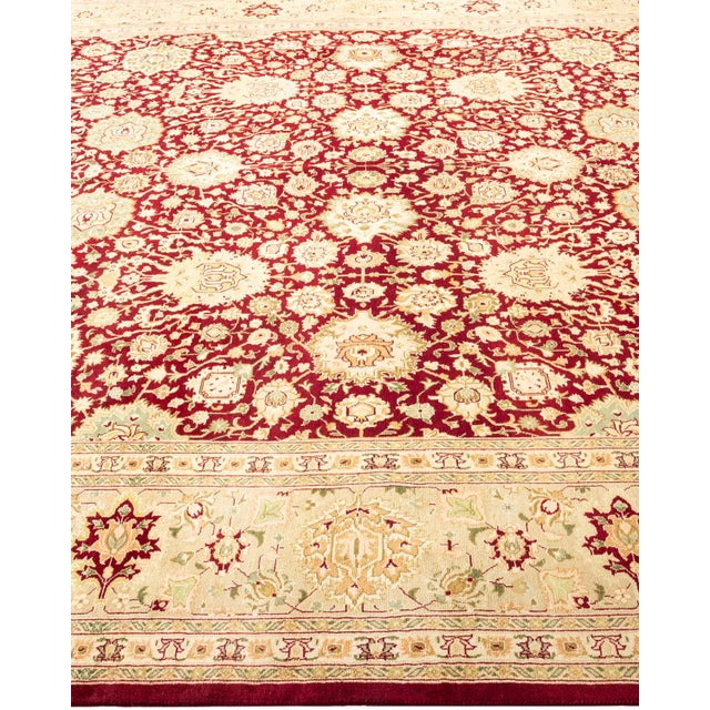Solo Rugs Mogul, One-of-a-Kind Hand-Knotted Area Rug - Red, 8' 3" x 10' 4" For Sale - Image 4 of 8