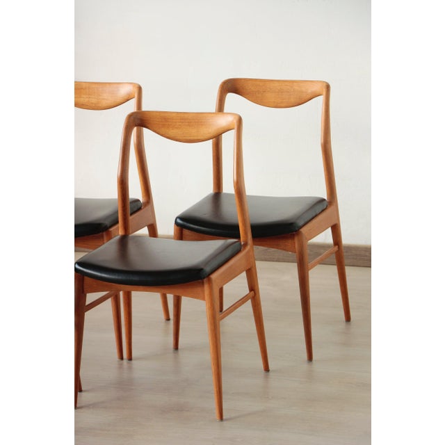 Vintage Scandinavian Teak Chairs, 1960s, Set of 6 For Sale - Image 11 of 18