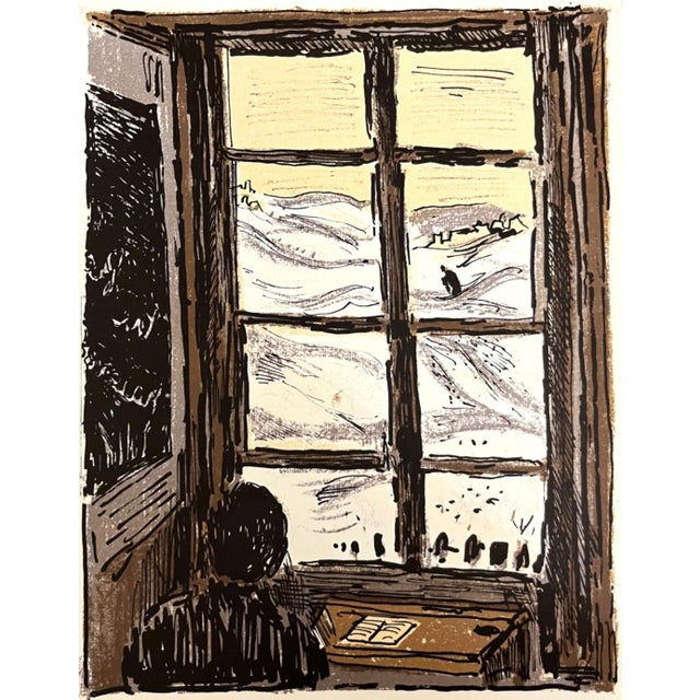 Artist: Andre Cottavoz Country: France Title: L’Hote v2-8 Medium: Original Lithograph Marks: Not signed, not numbered...