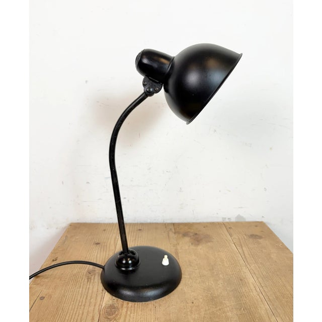 Vintage Black Table Lamp by Christian Dell for Kaiser Idell, 1930s For Sale - Image 13 of 18