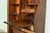 Wood Early Baker Furniture Antique Victorian Carved Tiger Oak Side-by-Side Bookcase With Drop Front Secretary Desk, Circa 1900 For Sale - Image 7 of 17